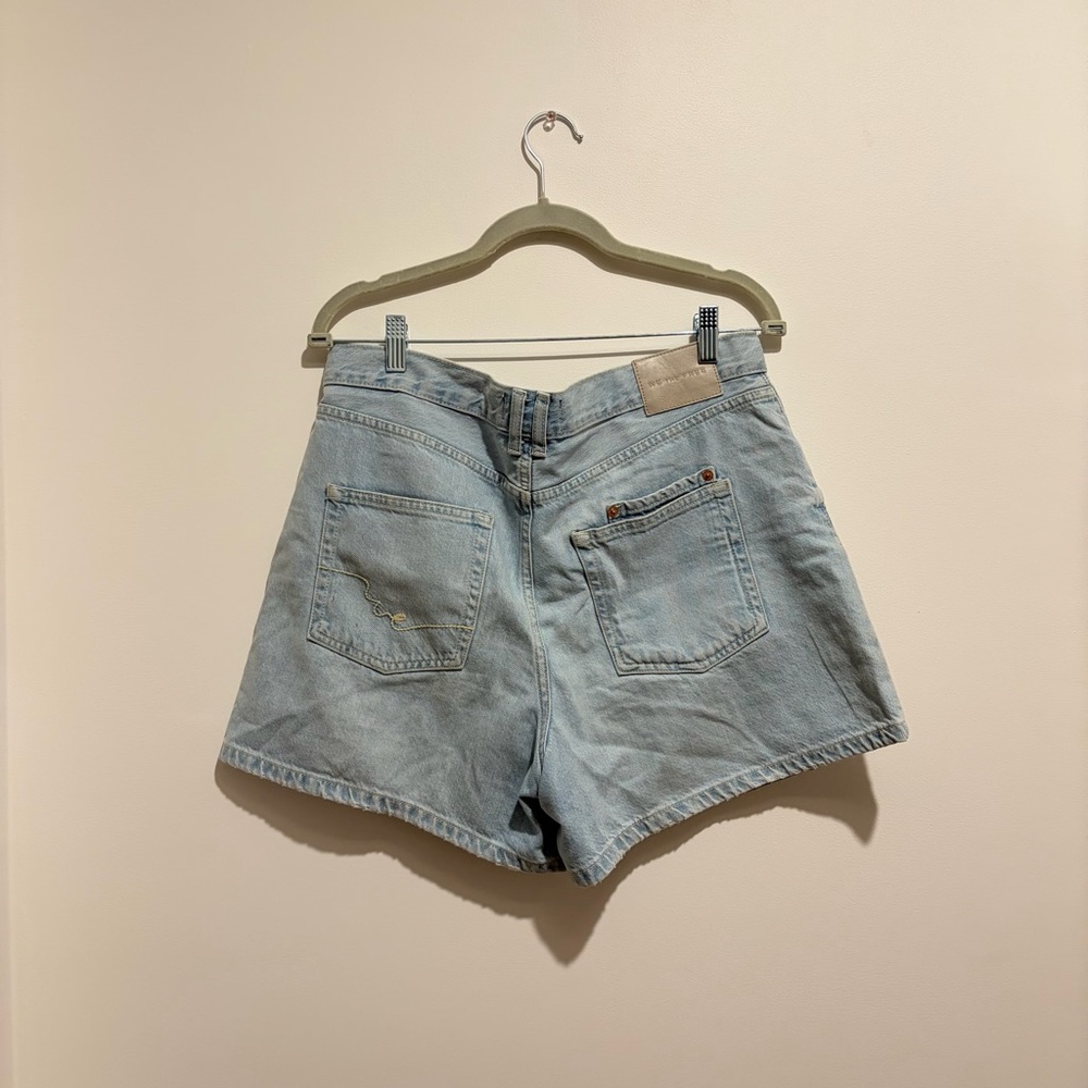FREE PEOPLE WE THE FREE TIPPI DENIM SHORTS - Picture 9 of 11